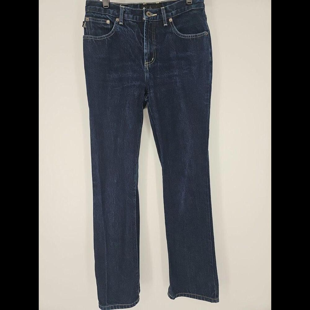 Y2K Baby Phat Jeans Co. Dark Wash Embroidered Cat size 5